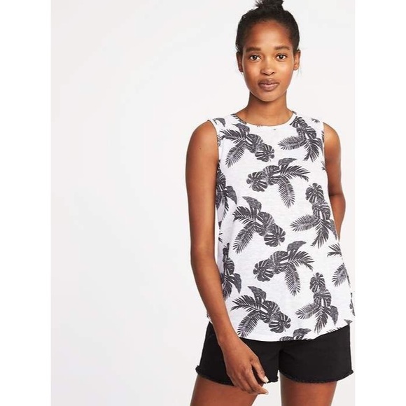 Old Navy | Relaxed Sleeveless Tie Back Top - Picture 7 of 7